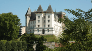 Château de Pau, vue ouest
