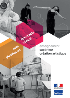 Brochure Enseignement supérieur de la Création artistique