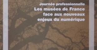 Visuel de la journée professionnelle "Les musées de France face aux nouveaux enjeux du numérique", Paris, 22/09/2015