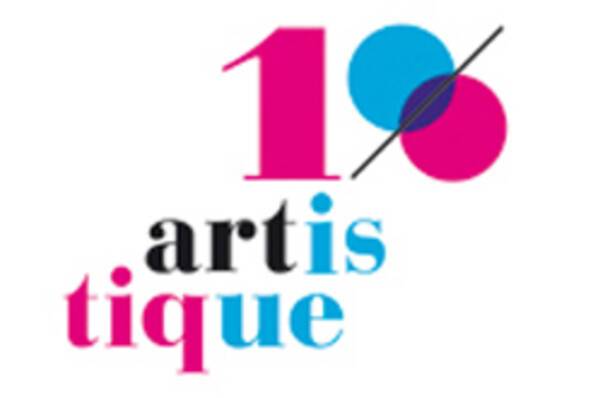 Logo un pour cent artistique