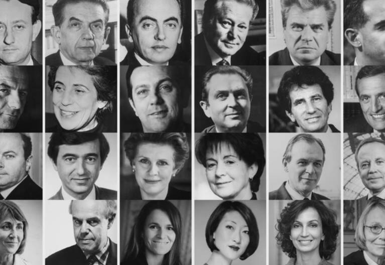 Affiches anciens ministres de la culture 60 ans