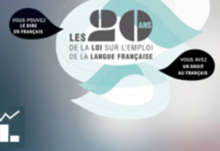 [Infographie] 20 ans de la loi sur l'emploi de la langue française - vignette