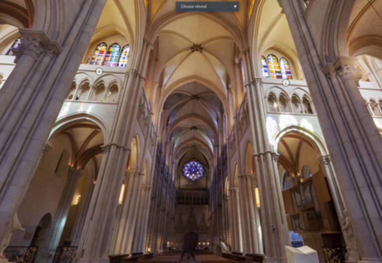 Cathédrale Saint-Jean-de Lyon - visite virtuelle 2017