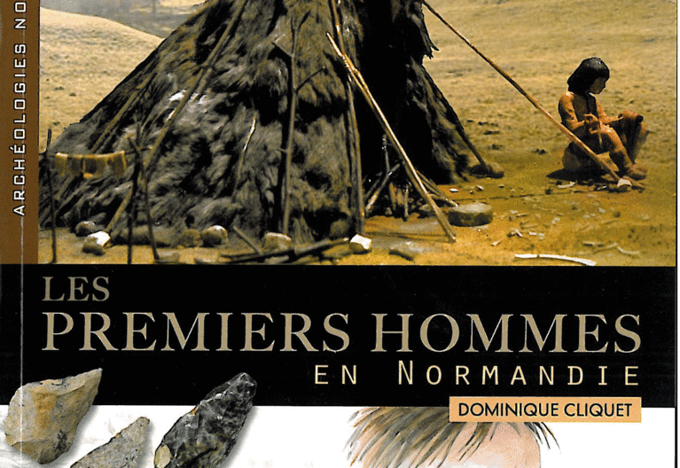 Couverture du livre Les premiers hommes en Normandie
