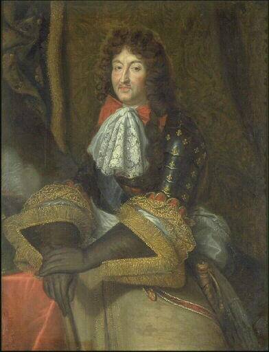Anonyme, France, Portrait de Louis XIV en buste, huile sur toile, 17e siècle, Valenciennes, musée des Beaux-Arts. Cliché Claude Thériez