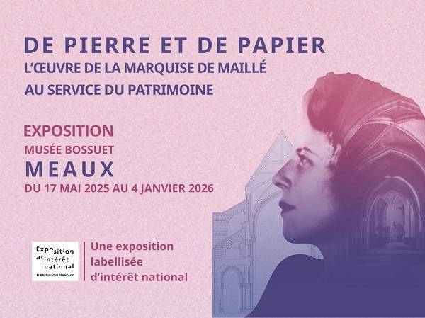 affiche portrait femme profil