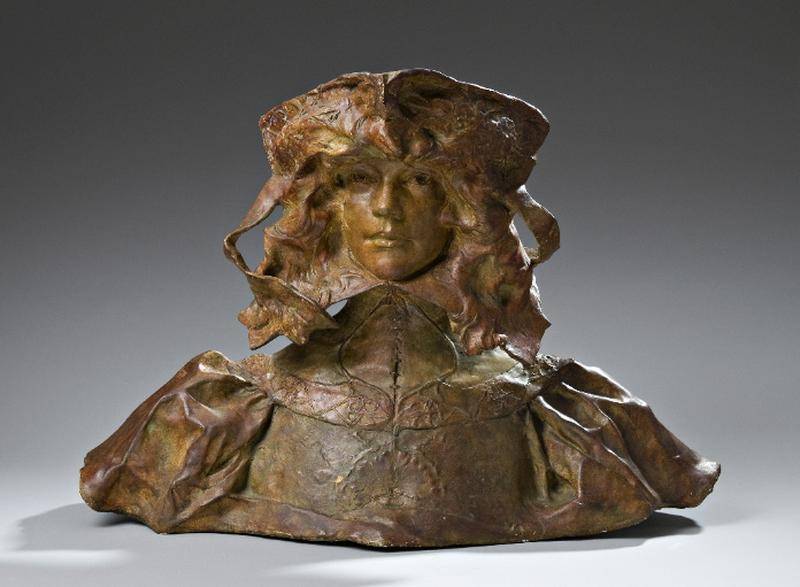 Paul François Berthoud, Buste dit de Sarah Bernhardt, vers 1900, Clermont-Ferrand, musée Roger-Quilliot, Cliché Jacques-Henri Bayle - utilisation soumise %C3%A0 autorisation