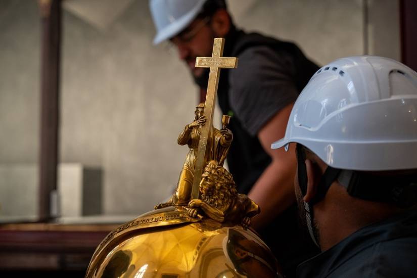 Les objets sacrés du trésor reviennent à Notre-Dame de Paris © DRAC Île-de-France - Nicolas Thouvenin