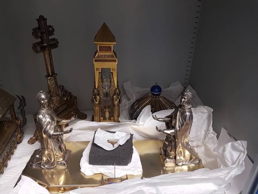 Objets sacrés du trésor de Notre-Dame de Paris © DRAC Île-de-France - Nicolas Thouvenin