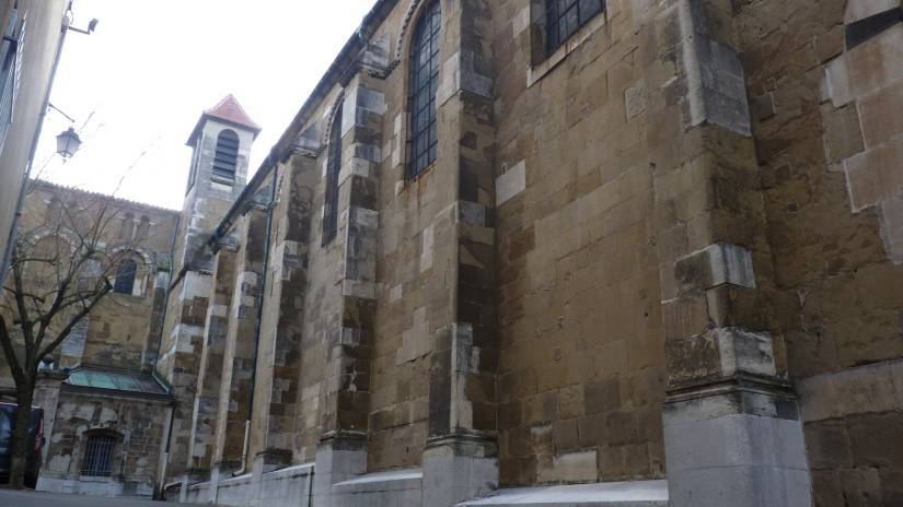 Cathédrale de Valence - façade nord - 2022 -  avant restauration