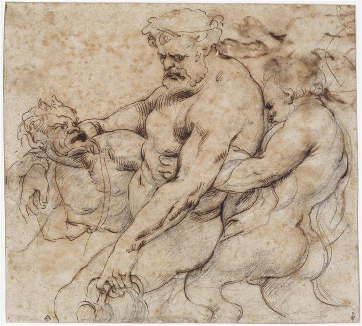Peter Paul Rubens, L'ivresse d'Hercule, vers 1635, Chantilly, musée Condé, © RMN-Grand Palais (domaine de Chantilly) / René-Gabriel Ojeda
