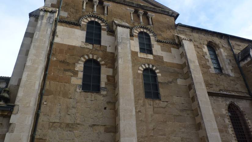 Cathédrale de Valence - façade sud - 2022