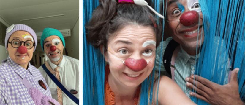 Les clowns stéthoscopes interviennent en Ehpad et hopitaux pour pallier à la carence d'activités culturelles