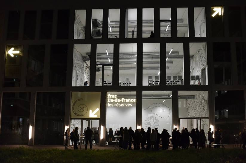 Le réseau TRAM a rassemblé les structures franciliennes d’art contemporain lors de la Rencontre annuelle du 15 novembre 2024 organisée aux Réserves du FRAC (Fonds régional d'art contemporain) d’Île-de-France à Romainville. TRAM FRAC IDF © Ph. Lebruman 2024