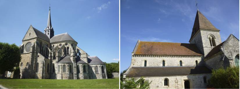 Orbais-l'Abbaye, église Saint-Pierre-et-Saint-Paul / Ormes, église Saint-Remi