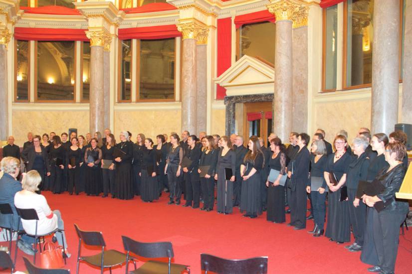 Le Choeur philharmonique de Strasbourg sous la direction de Catherine BOLZINGER