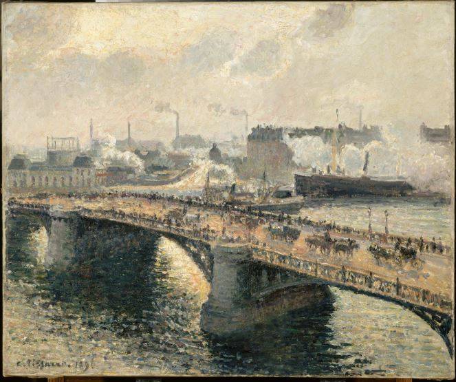 Camille PISSARO Le pont de Boïeldieu à Rouen 1896.JPG