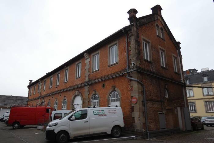 Ancienne brasserie Gruber à Strasbourg : anciens bureaux de la brasserie