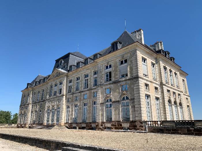 Brienne-le-Château (Aube), Château de Brienne, façade arrière
