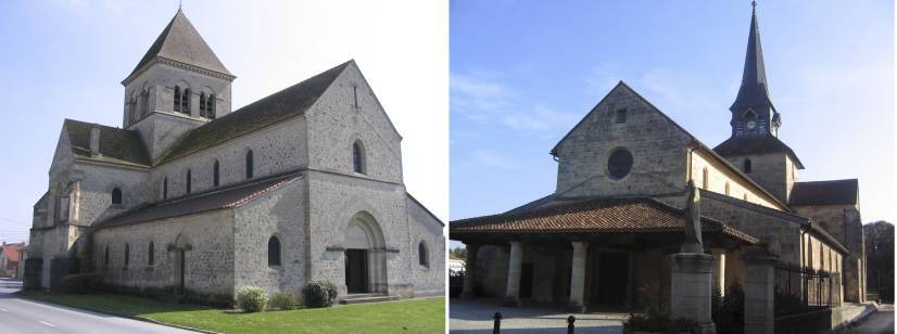 Saint-Soupley-sur-Py, église Saint-Sulpice / Sermaize-les-Bains, église Notre-Dame