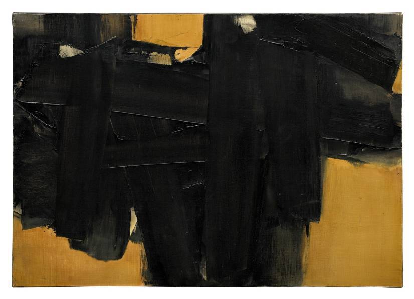 Tableau de Pierre Soulages, 1962