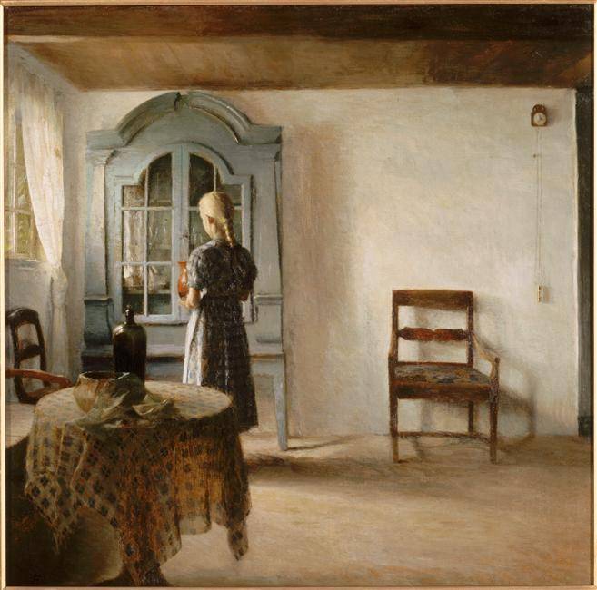 Ilsted Peter Vilhelm, Intérieur, huile sur toile, 1896, Paris, musée d'Orsay / Photo RMN-GP