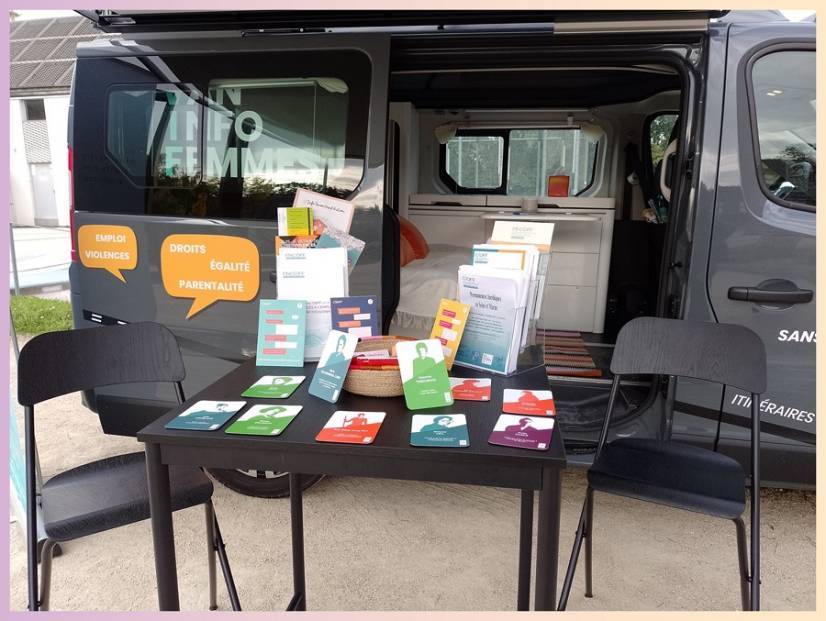 Van Info Femmes en Île-de-France © FR-CIDFF-IDF
