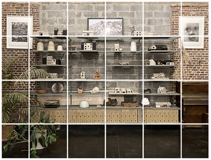 Intérieur de l'atelier d'architecte Antoine Landré