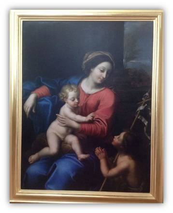 Fontenay-aux-Roses - Tableau La Vierge à l’Enfant avec saint Jean-Baptiste.jpg