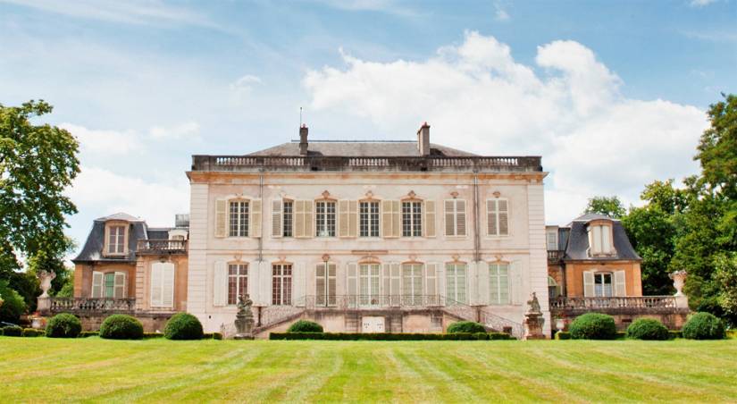 Château de Montaigü, demeure d'Edouard Salin, à Laneuveville-devant-Nancy - Maison des illustres - Vue façade extérieure