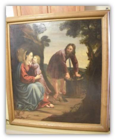 Pontoise - Tableau La Sainte Famille au repos.jpg