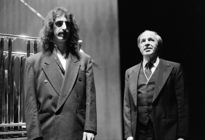Pierre Boulez et Frank Zappa