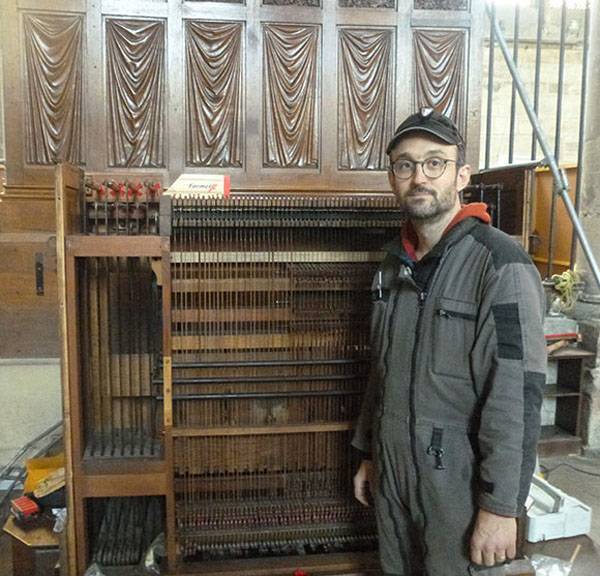 Pierre Adrien Plet, facteur d'orgue - Entreprise SAS Laurent Plet (Aube)