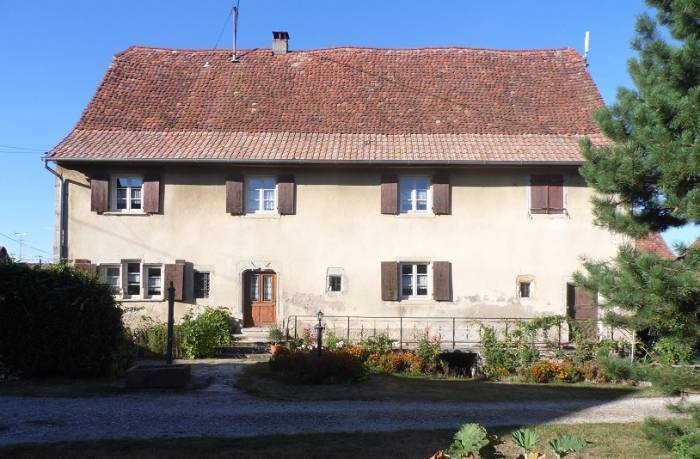 Maison dîmière de Magstatt-Le-Haut : vue de la façade sud