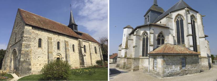 Passy-Grigny - Église Saint-Pierre-et-Saint-Paul / Pogny - Église de la Nativité de la Sainte Vierge