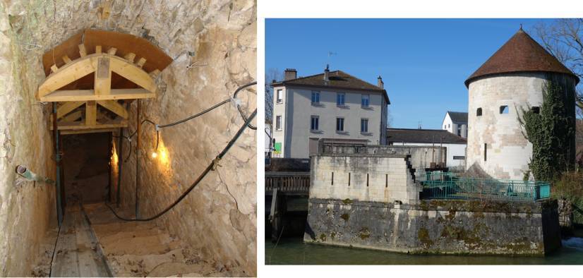 Tour canonnière du château de Vignory et Tour des Plaids à Verdun