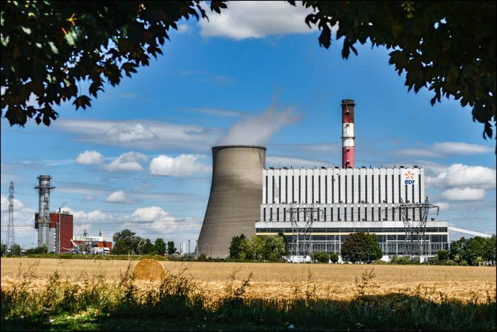 La centrale thermique Cycle Combiné Gaz de Bouchain, dans le Nord.