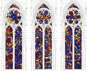 Maquettes du projet pour la cathédrale de Reims. Chapelle nord et Chapelle sud Reims