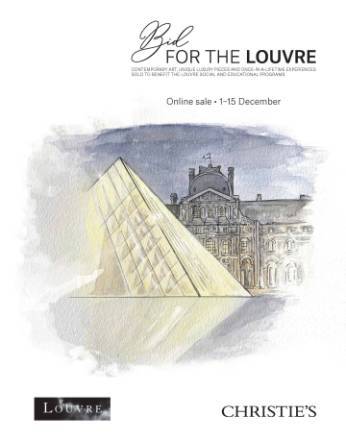 Catalogue de la vente aux enchères "Bid for the Louvre / Enchérissez pour le Louvre"