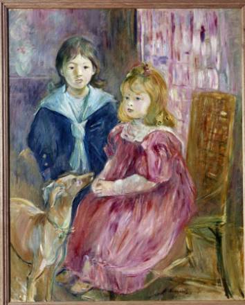 tableau_représentant_deux_enfants_par_berthe_morisot