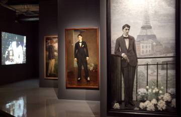 tableaux de romaine brooks dans une exposition