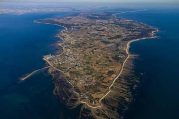 Vue aérienne de la Pointe de Chassiron