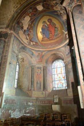 intérieur de Notre-Dame-La-Grande de Poitiers