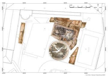 Ortho image du site archéologique