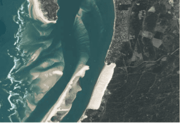 Dune du Pilat, vue du satellite Pléiades