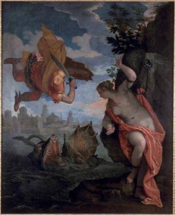 Véronèse, Persée délivrant Andromède, 16e siècle, Rennes, musée des beaux-arts, © musée des beaux-arts de Rennes