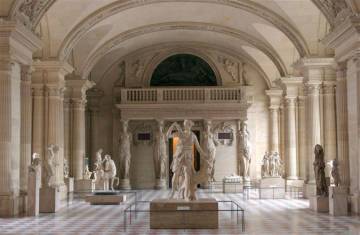 Palais du Louvre. Salle des Caryatides Photo (C) RMN-Grand Palais (musée du Louvre) / Hervé Lewandowski