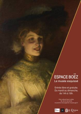 PHOTO 9 : Affiche officielle du musée Henri Boez à Maubeuge.