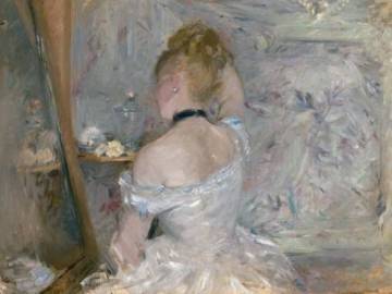 Berthe Morisot, « La Toilette », huile sur toile, 60.3 × 80.4 cm, Chicago, The Art Institute