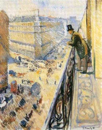 Edvard Munch, la rue Lafayette